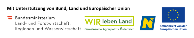 Mit Unterstützung von Bund, Land und EU